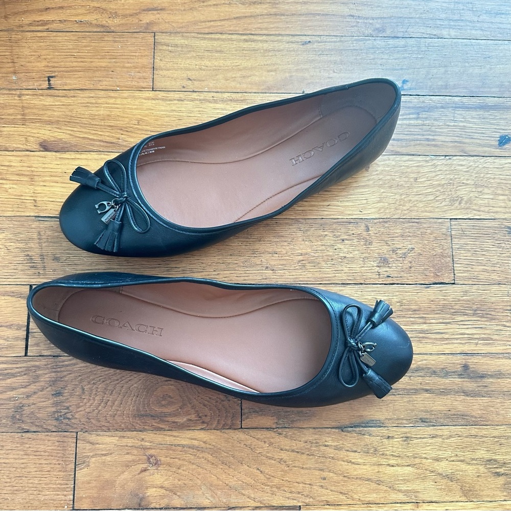 Coach Bea Leather Flats